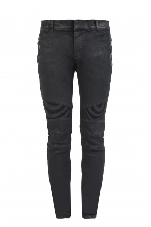 Waxed biker jeans, zdjęcie 1 Waxed biker jeans od Balmain